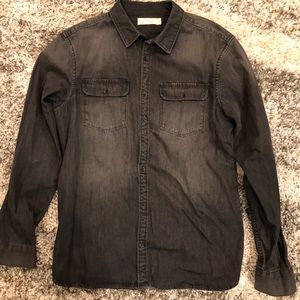 All Saints Denim button down